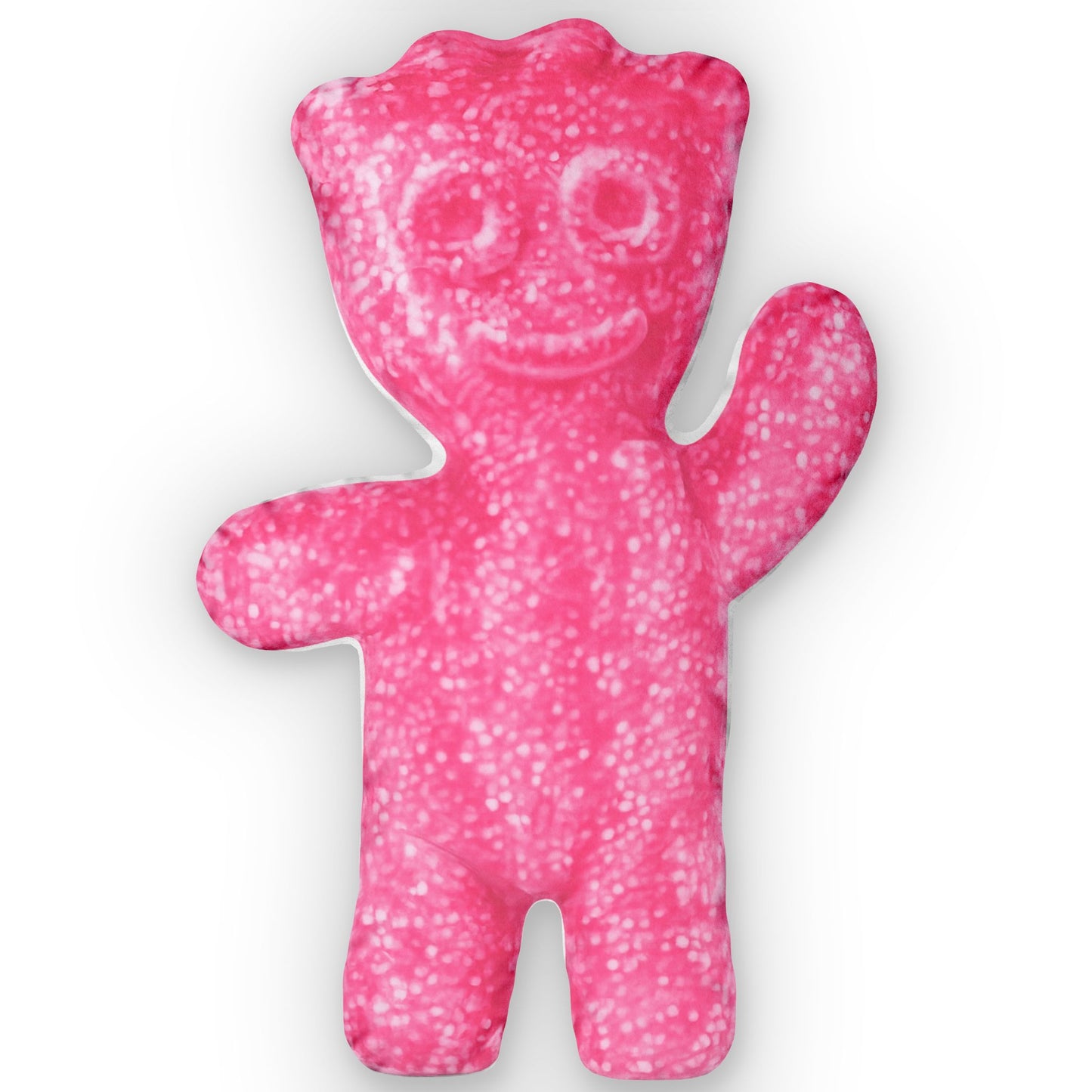 Gummy Bear Shaped Pillow — Cute Pink Candy Plush Pillow
