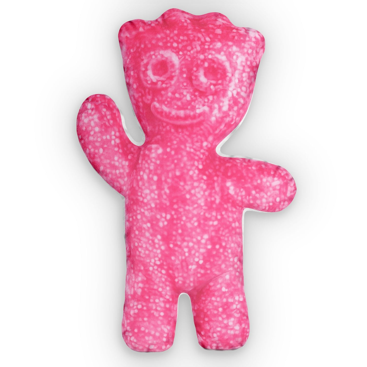 Pink Gummy Bear Shaped Pillow — Cute Custom Plush Decorative Pillow
