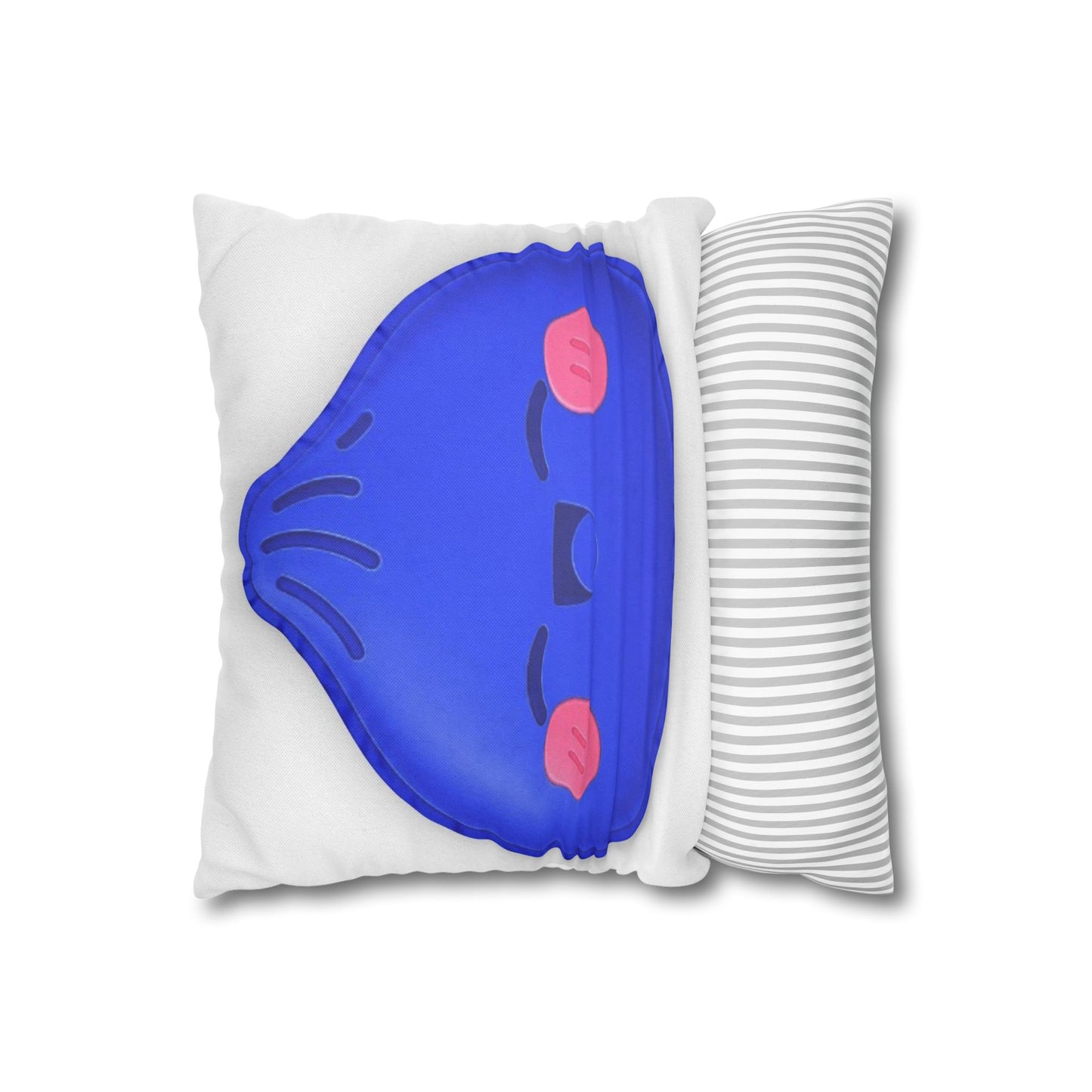 Kawaii Pink Dumpling Pillowcase – Cute Kawaii Food Decorative Throw Pillow