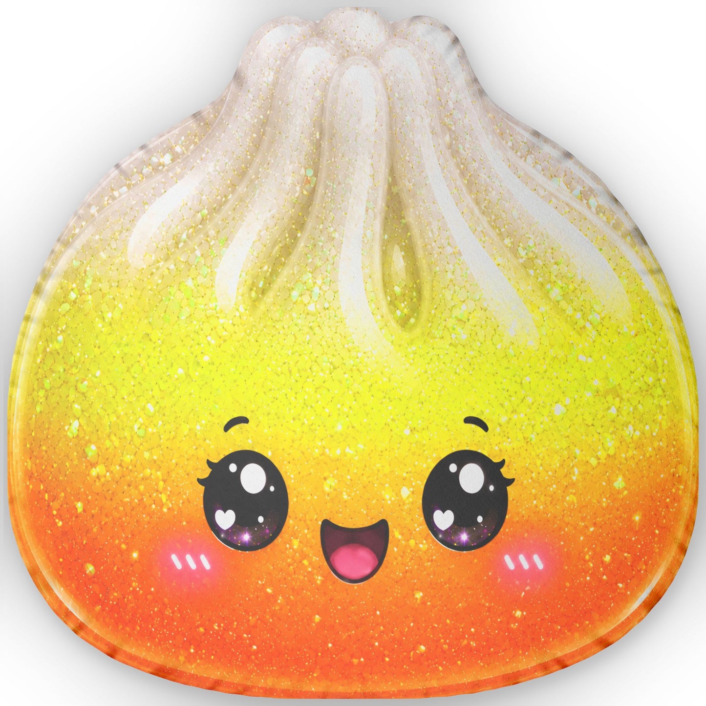 Kawaii Candy Corn Custom Shaped Pillow