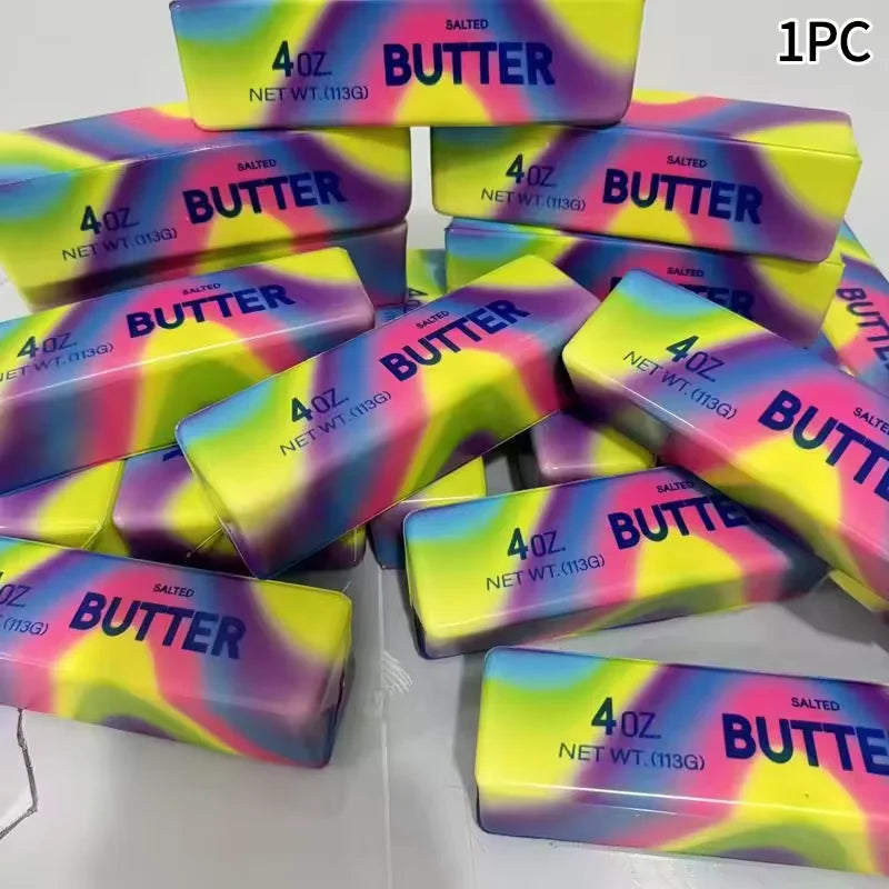 Butter Stick Squishy Toy Soft Squeeze