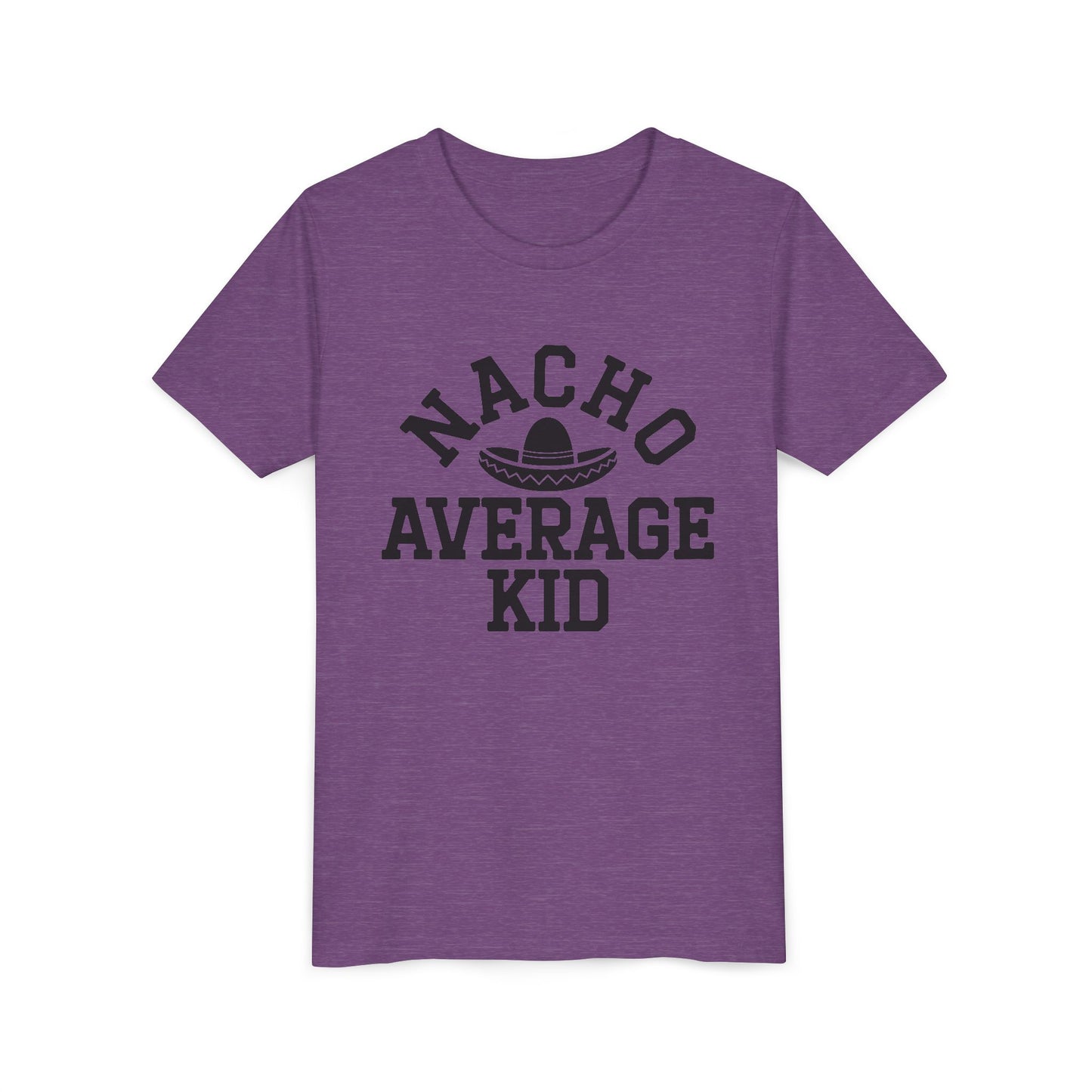 Youth Tee - "Nacho Average Kid" Funny Mexican Fiesta Shirt