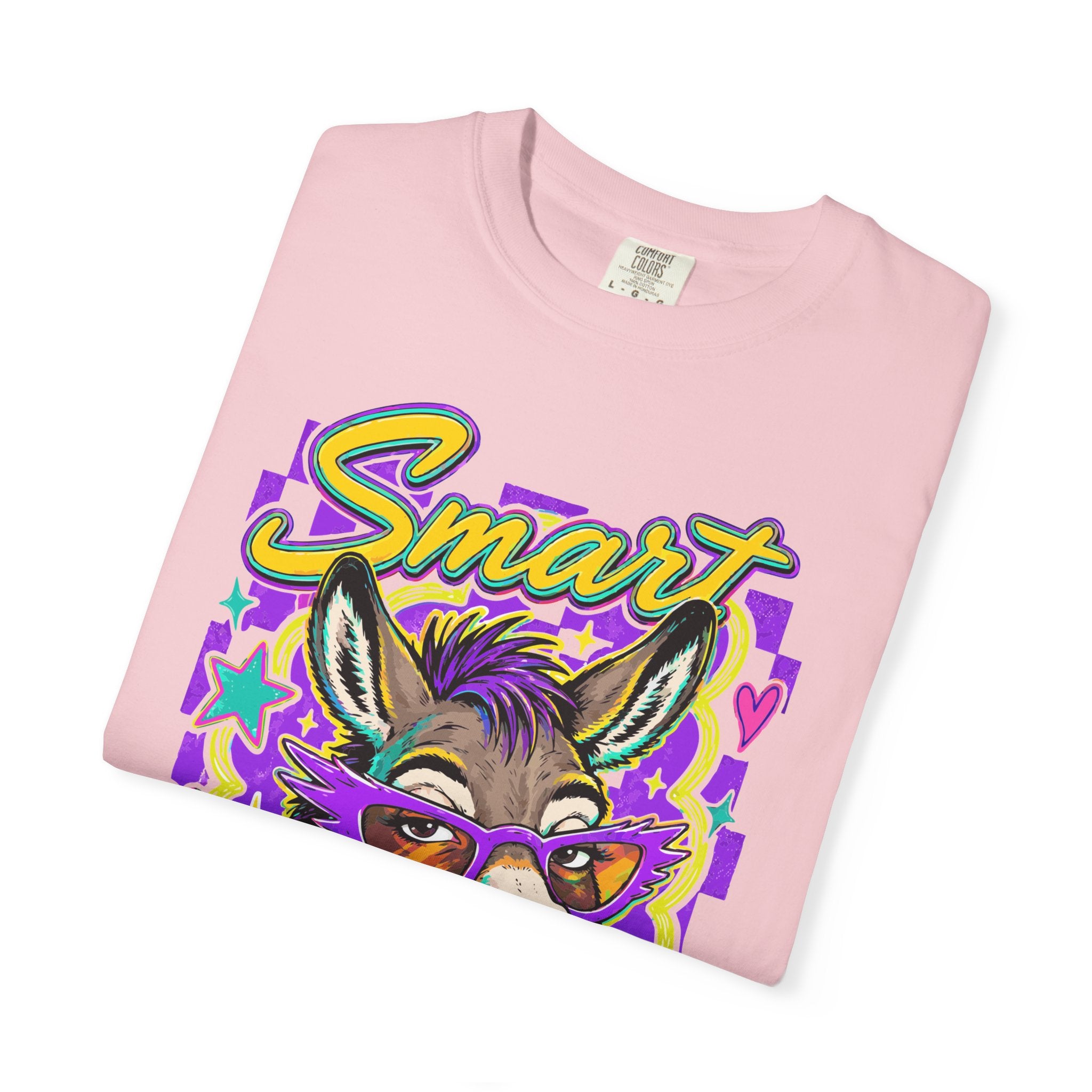 Smart Ass Donkey T-Shirt — Funny Graphic Tee with Sunglass Donkey Design