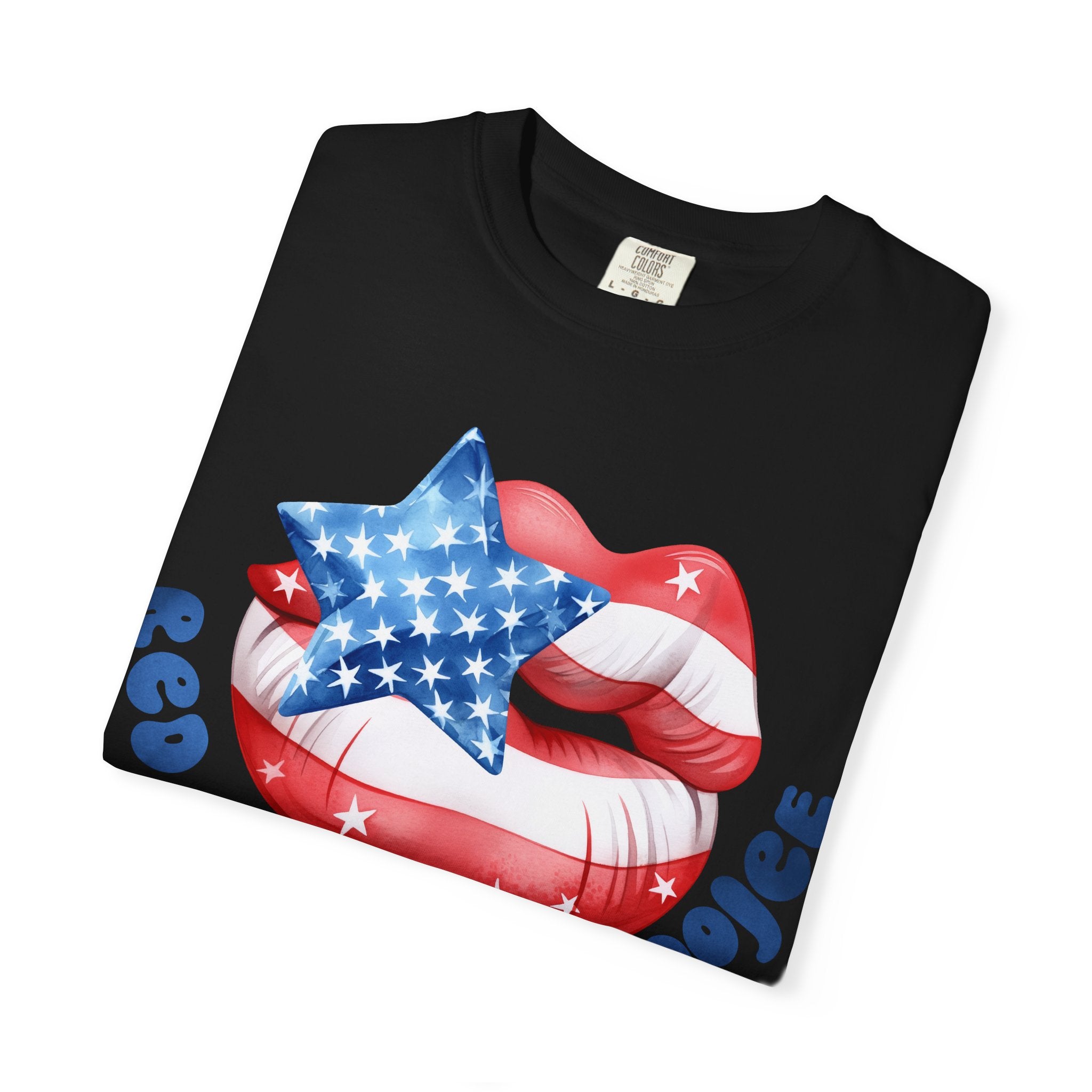 Patriotic "Red, White & Boogie" Graphic T-Shirt