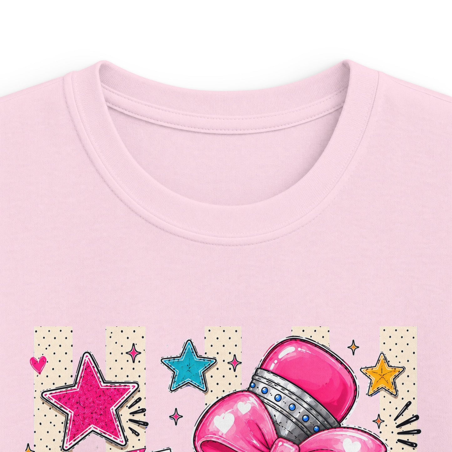 Third Grade Kids Tee — Cute Pink Bow Back-to-School Shirt
