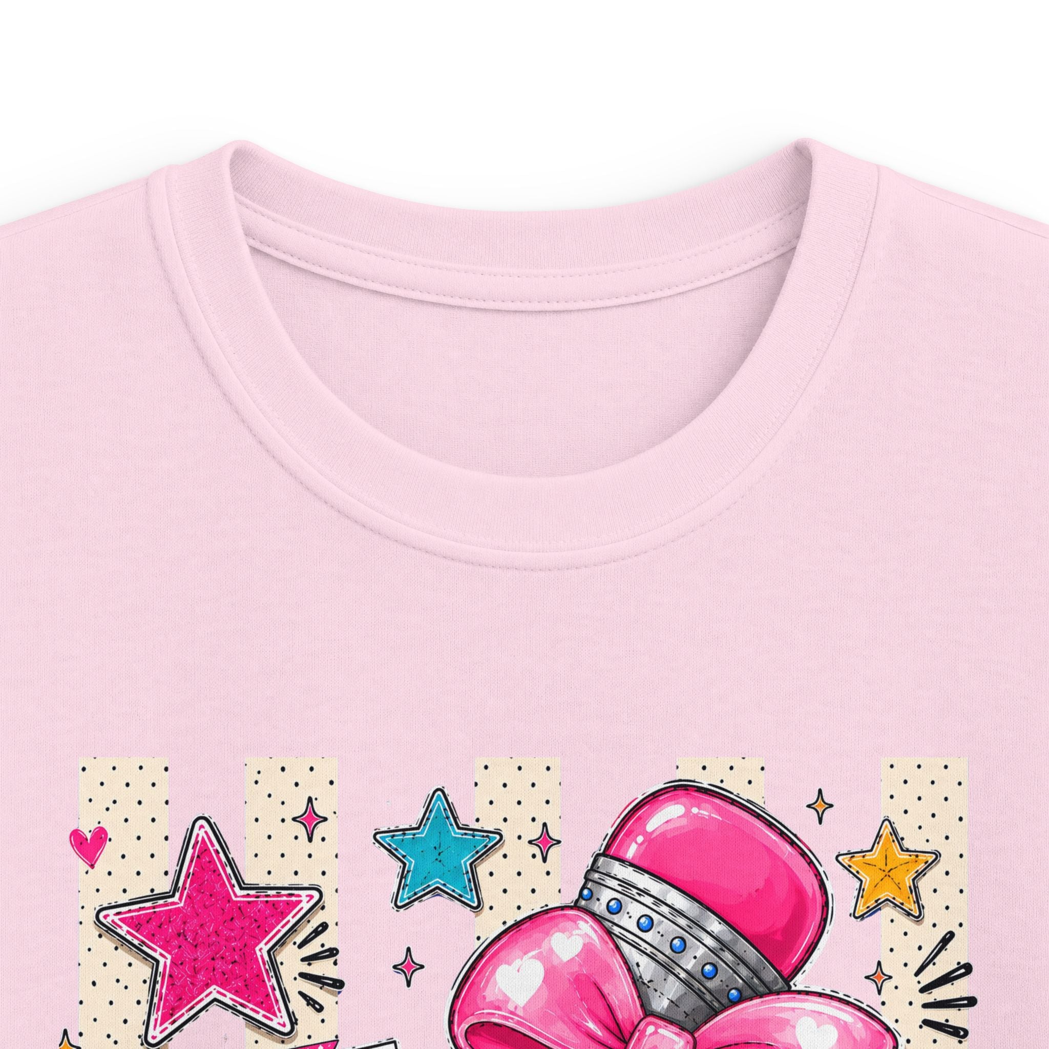 Third Grade Kids Tee — Cute Pink Bow Back-to-School Shirt