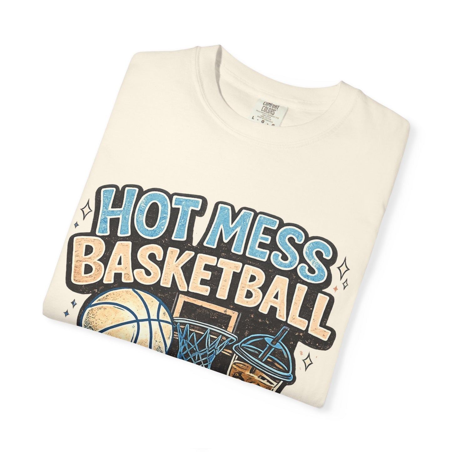 Hot Mess Basketball Moms' Club T-Shirt
