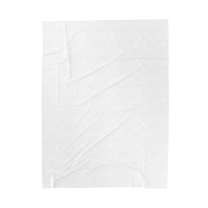 Christmas Gingerbread Candy Cane Velveteen Plush Blanket