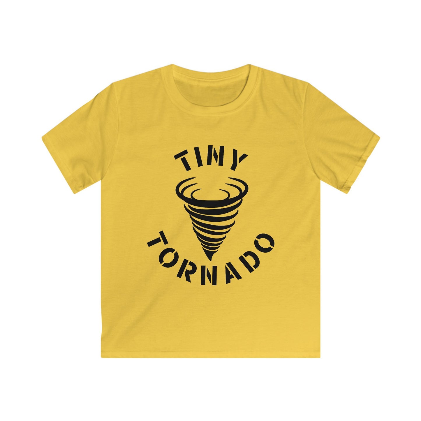 Tiny Tornado Kids T‑Shirt — Cute Storm Graphic Tee for Toddlers & Little Kids