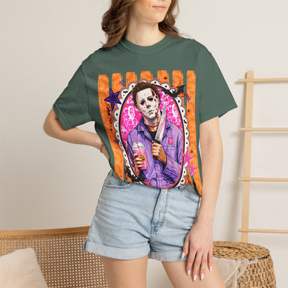 Retro Masked Killer Graphic Tee