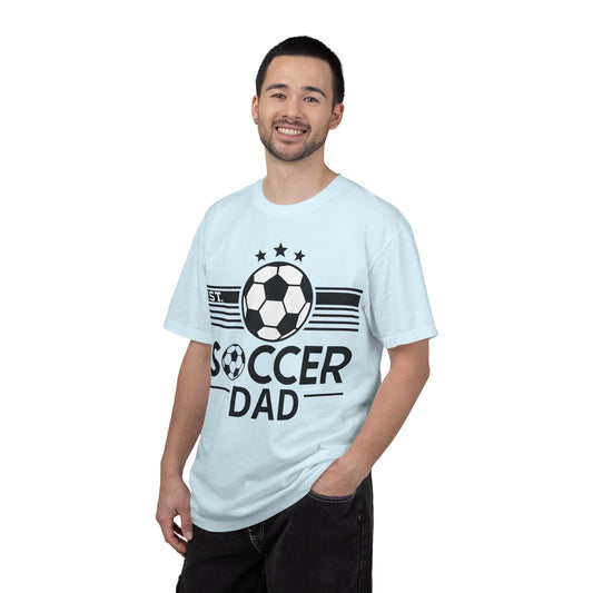 Soccer Dad T-Shirt — Vintage Soccer Ball Graphic Tee for Proud Dads
