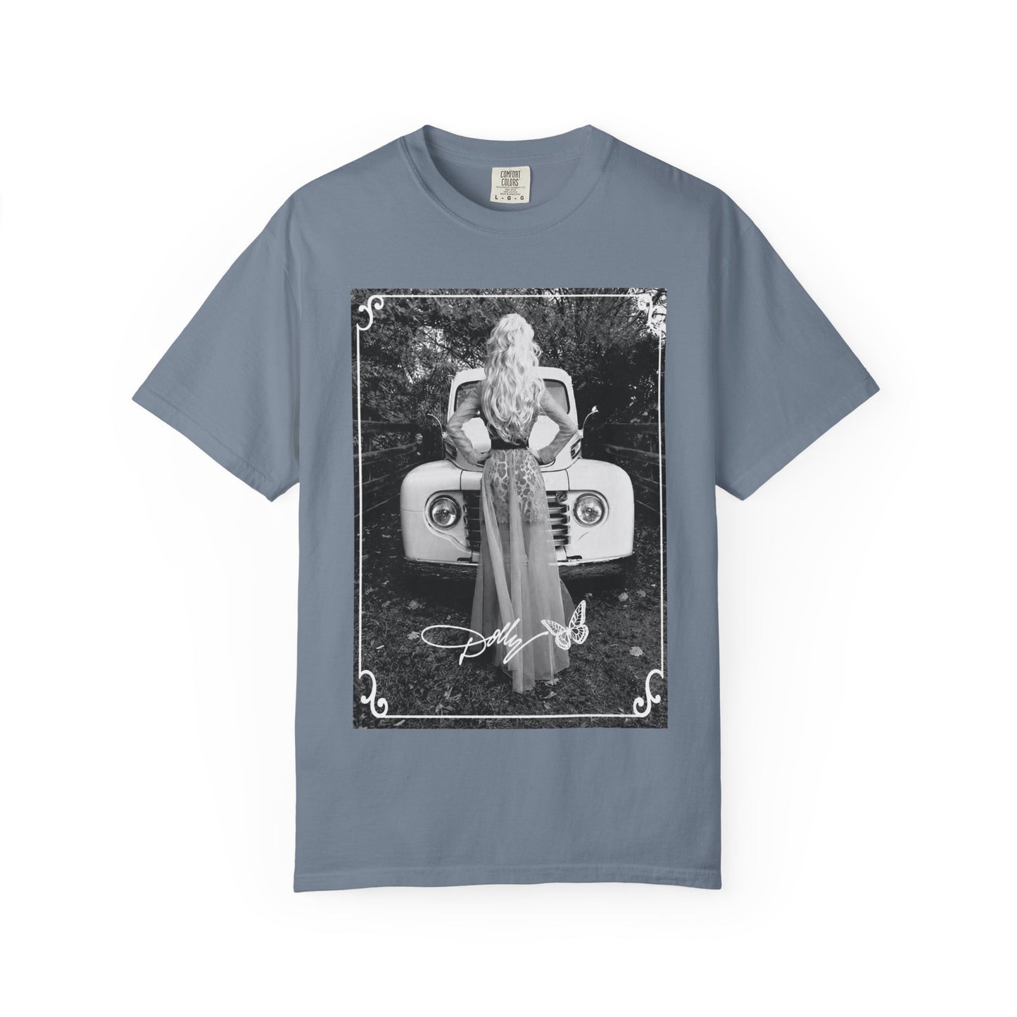 Vintage Glam Tee — 'Dancing in Heels' Photo Graphic T-Shirt
