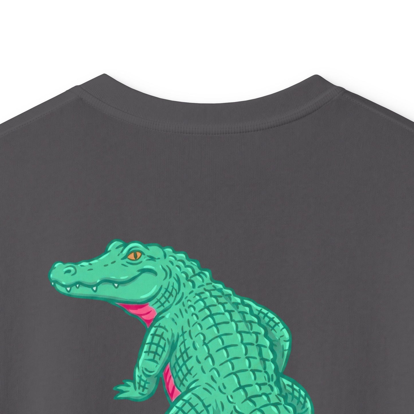 Kids Tee — 'Guess Who's Back' Crocodile Graphic Shirt