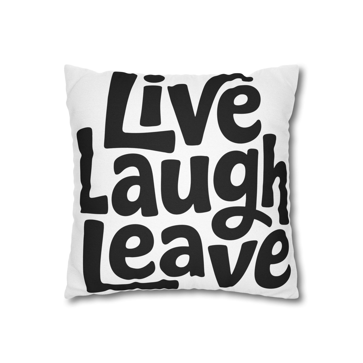 Square Pillow – "Home Is Where Them Fuckers Ain't" Decorative Throw Pillowcase