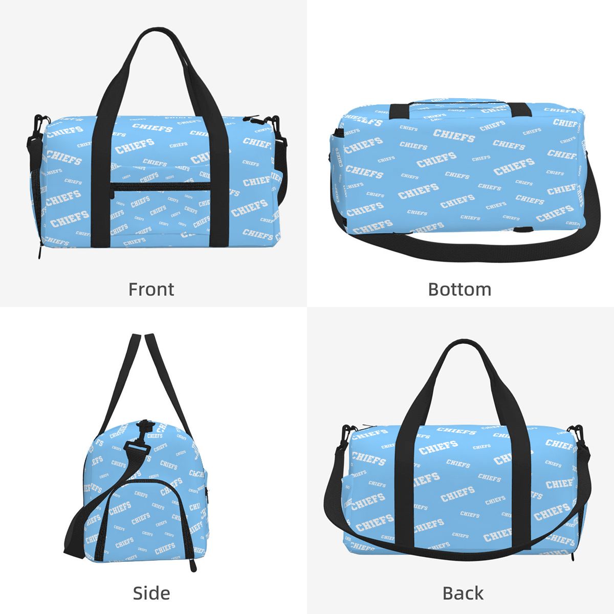 Gym Bag with Shoe Compartment CHIEFS