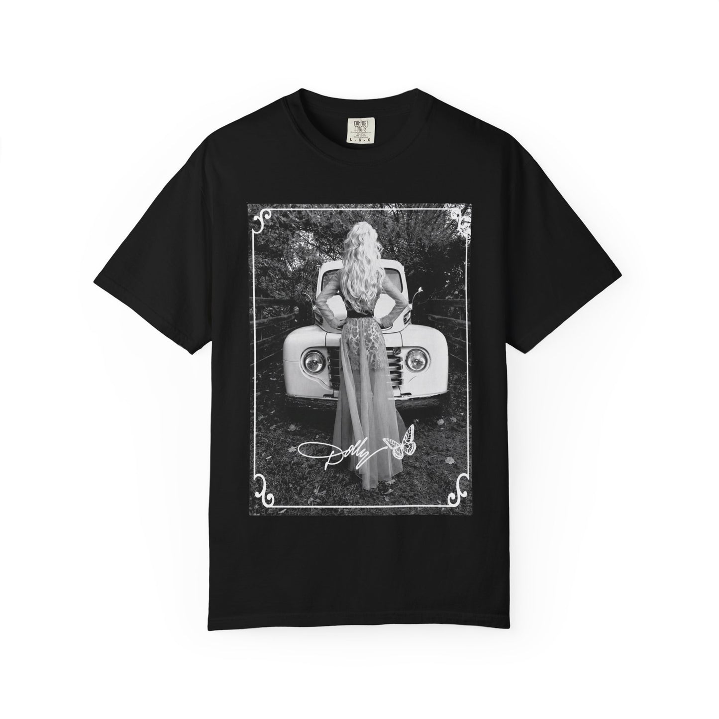 Vintage Glam Tee — 'Dancing in Heels' Photo Graphic T-Shirt