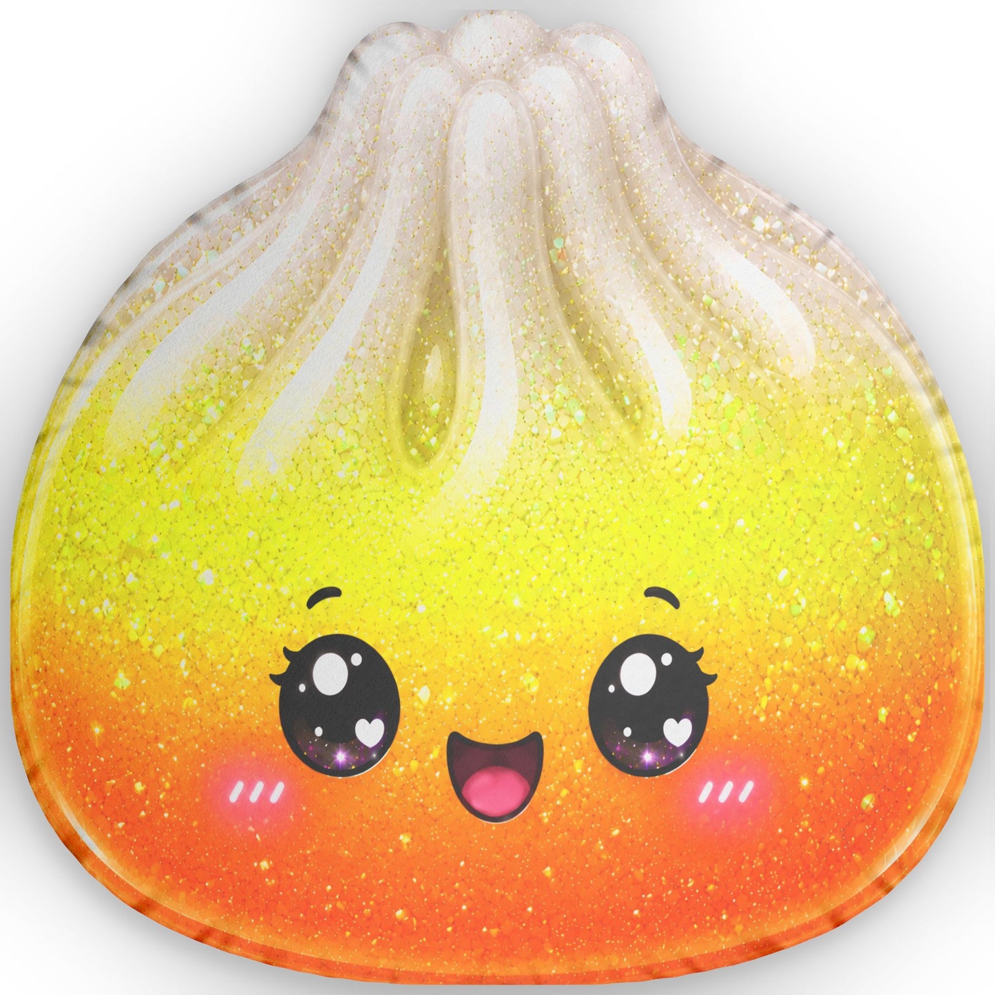 Kawaii Candy Corn Custom Shaped Pillow