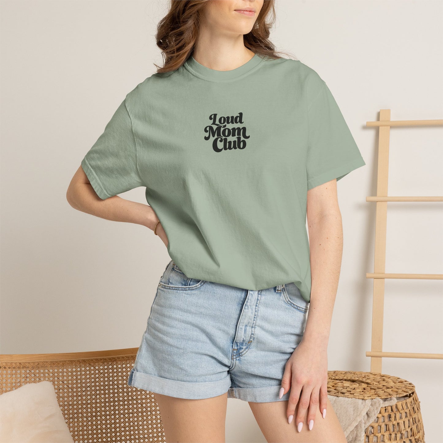 Volleyball Mama T-Shirt — Loud Mom Club Volleyball Mom Tee