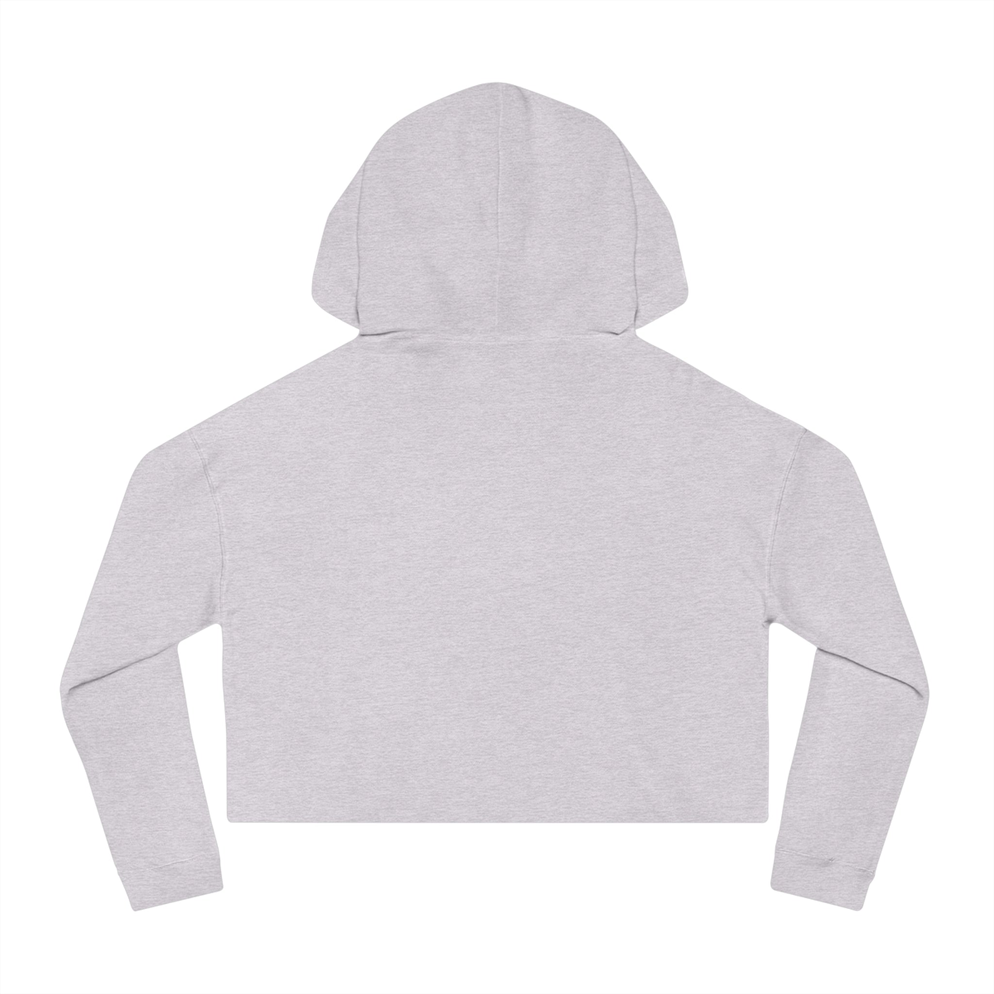 Sarcasm University Cropped Hoodie — Women's Funny Campus Sweatshirt