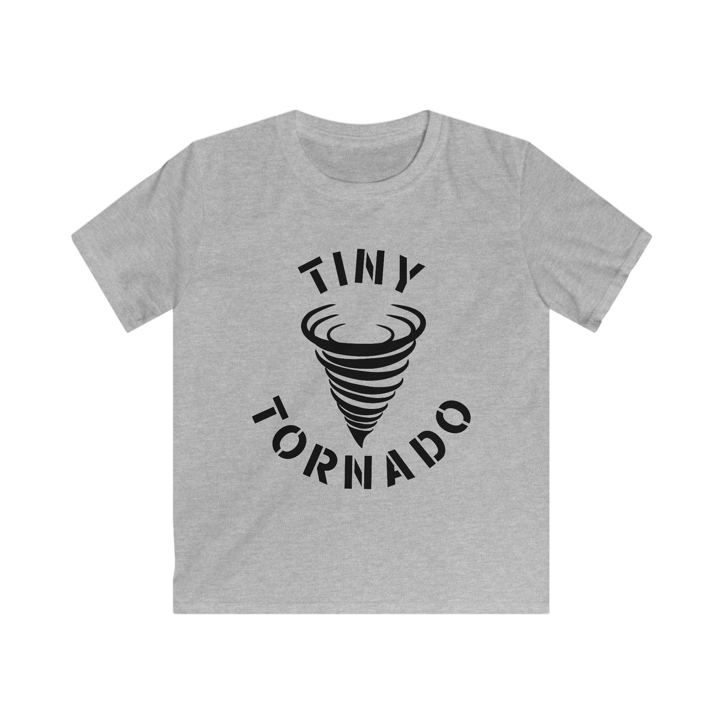 Tiny Tornado Kids T‑Shirt — Cute Storm Graphic Tee for Toddlers & Little Kids