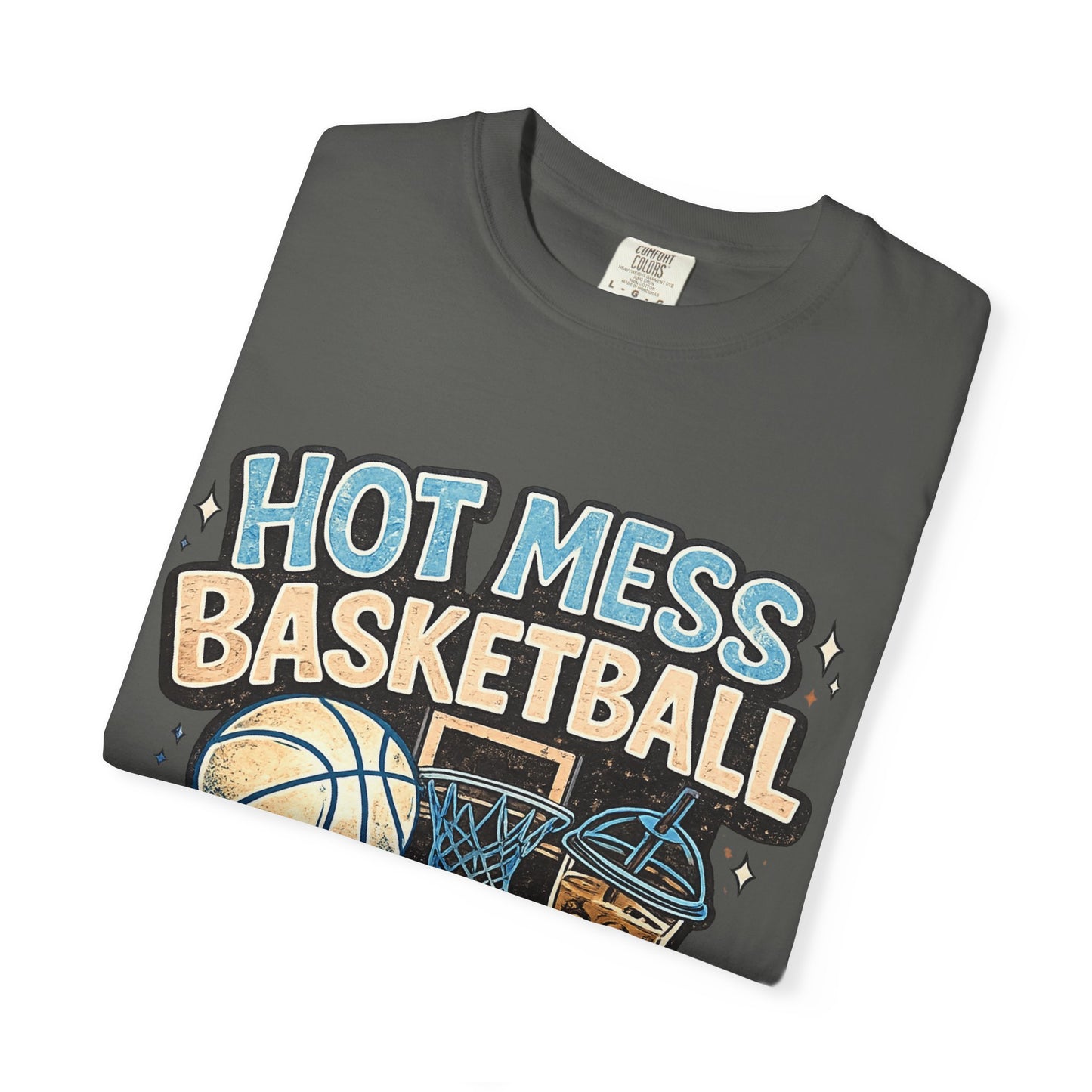 Hot Mess Basketball Moms' Club T-Shirt