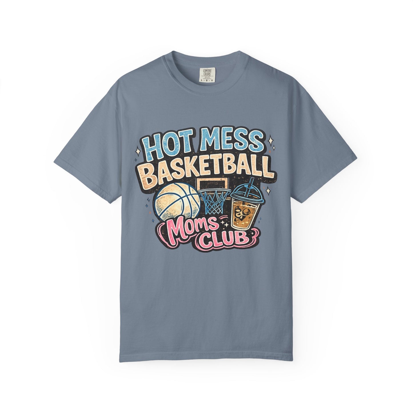 Hot Mess Basketball Moms' Club T-Shirt