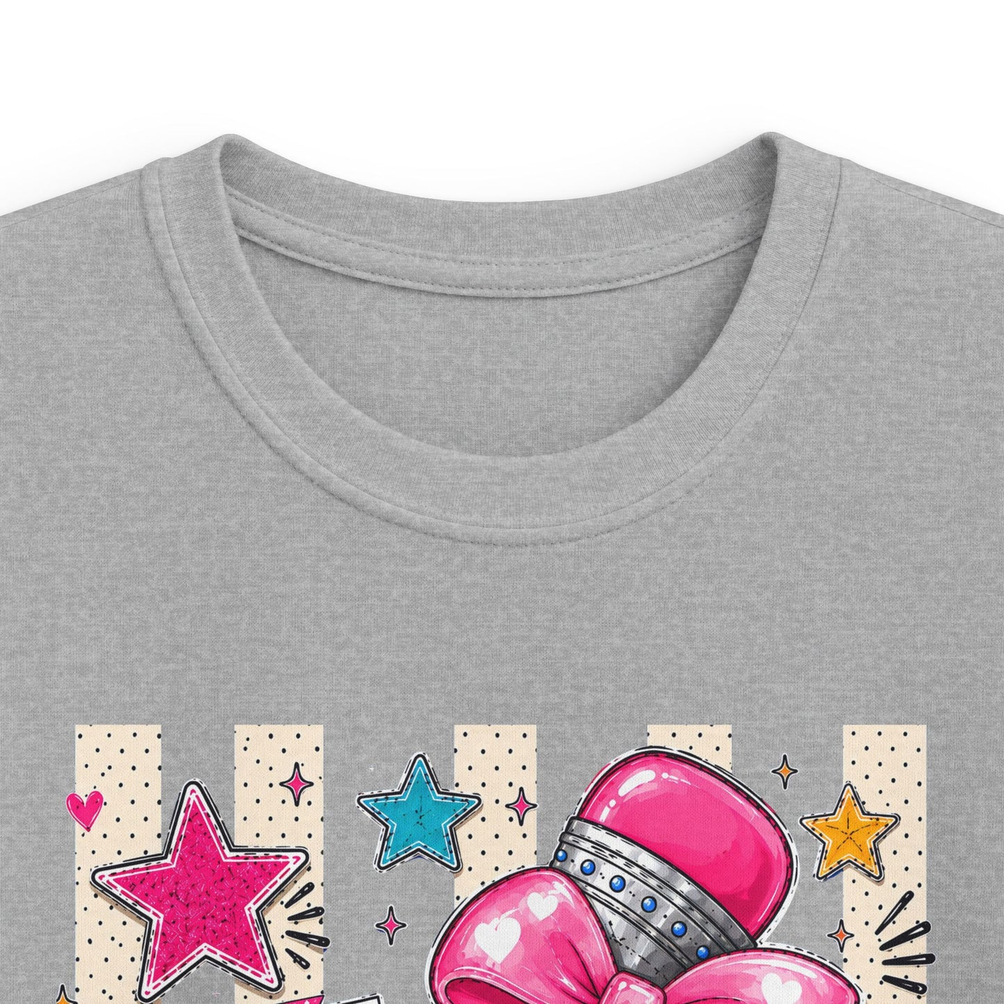 Third Grade Kids Tee — Cute Pink Bow Back-to-School Shirt