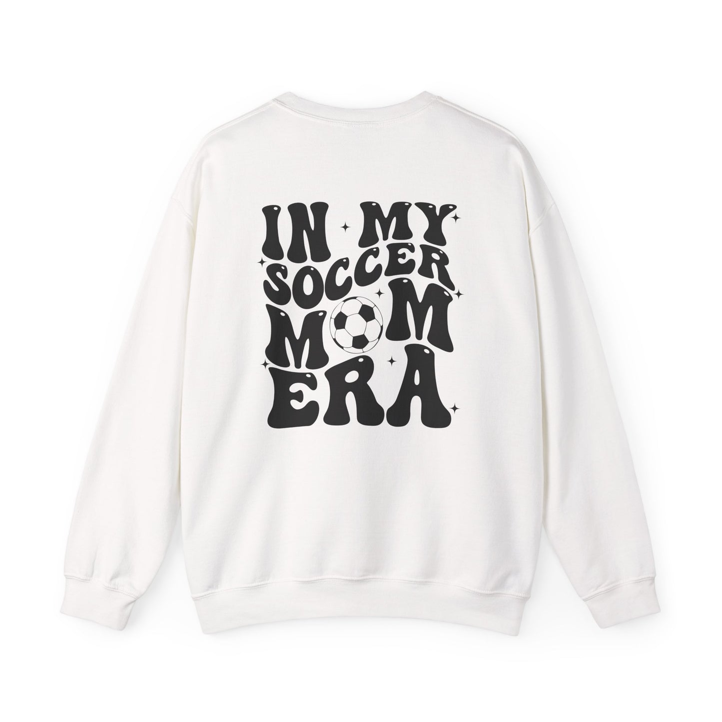 Soccer Mom Era Crewneck Sweatshirt — Retro Soccer Graphic