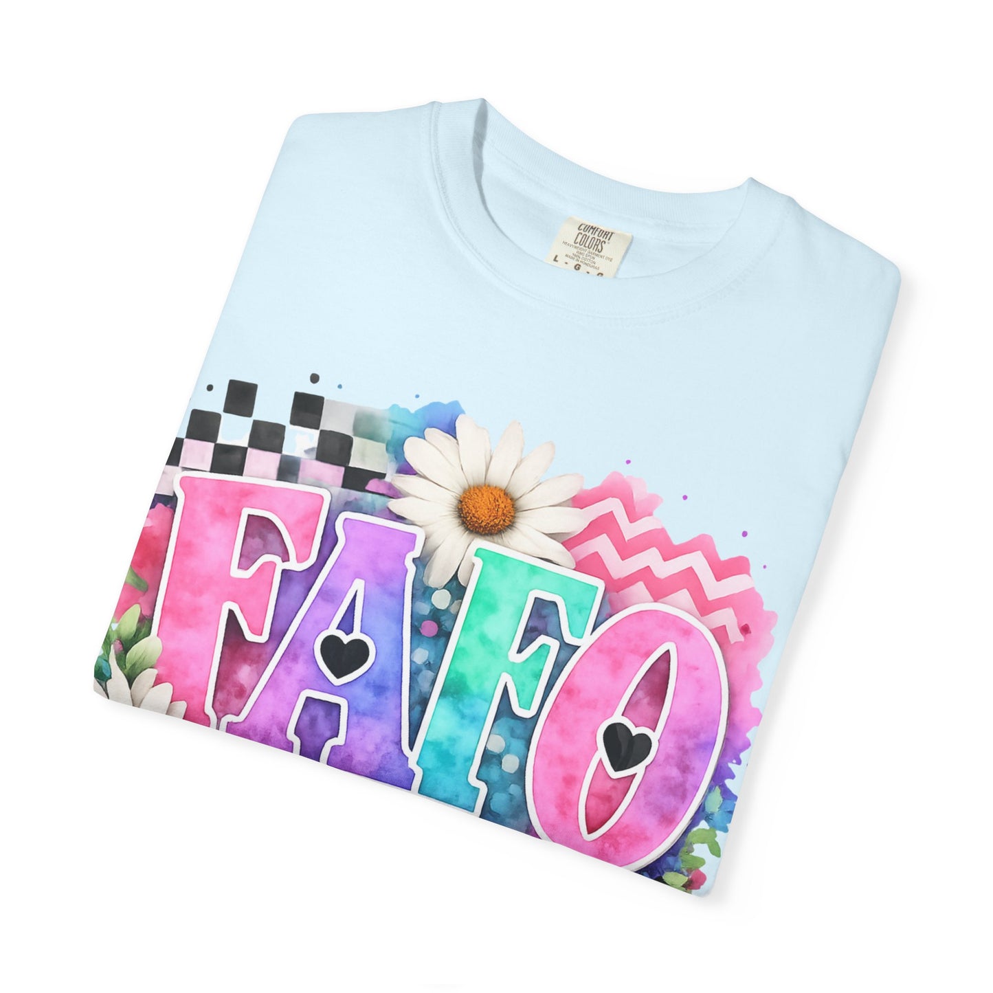 FAFO Graphic T-Shirt — 'F*** Around and Find Out' Floral Streetwear Tee