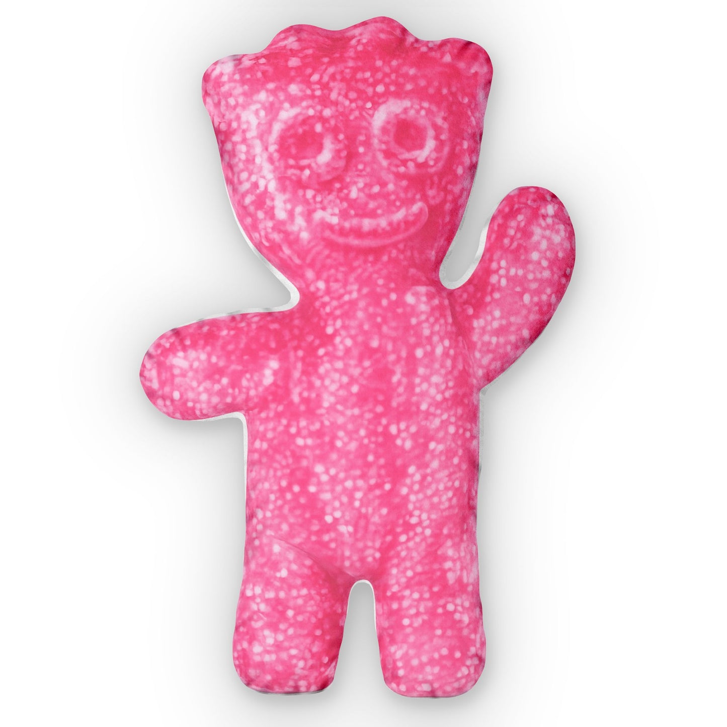 Pink Gummy Bear Shaped Pillow — Cute Custom Plush Decorative Pillow