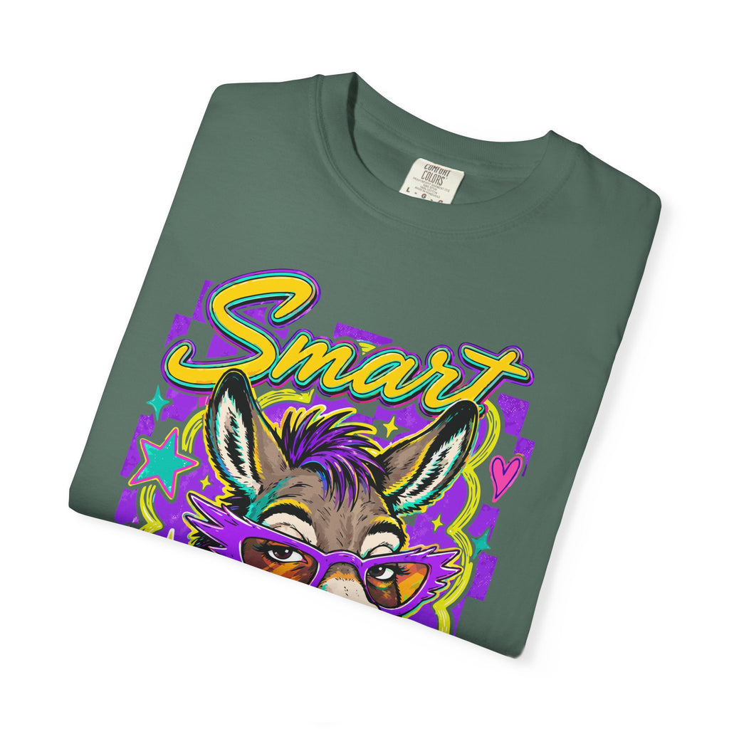 Smart Ass Donkey T-Shirt — Funny Graphic Tee with Sunglass Donkey Design