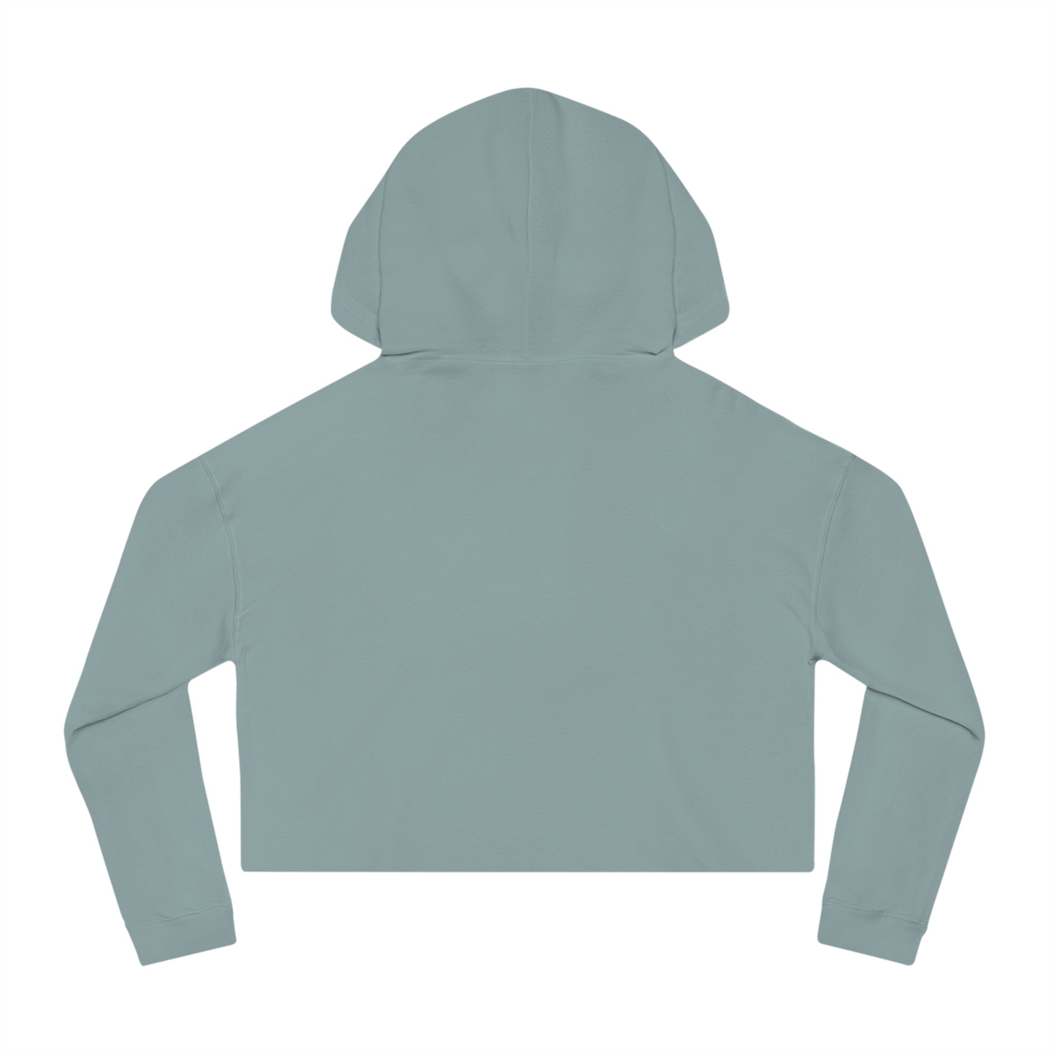 Sarcasm University Cropped Hoodie — Women's Funny Campus Sweatshirt