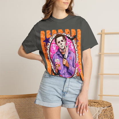 Retro Masked Killer Graphic Tee