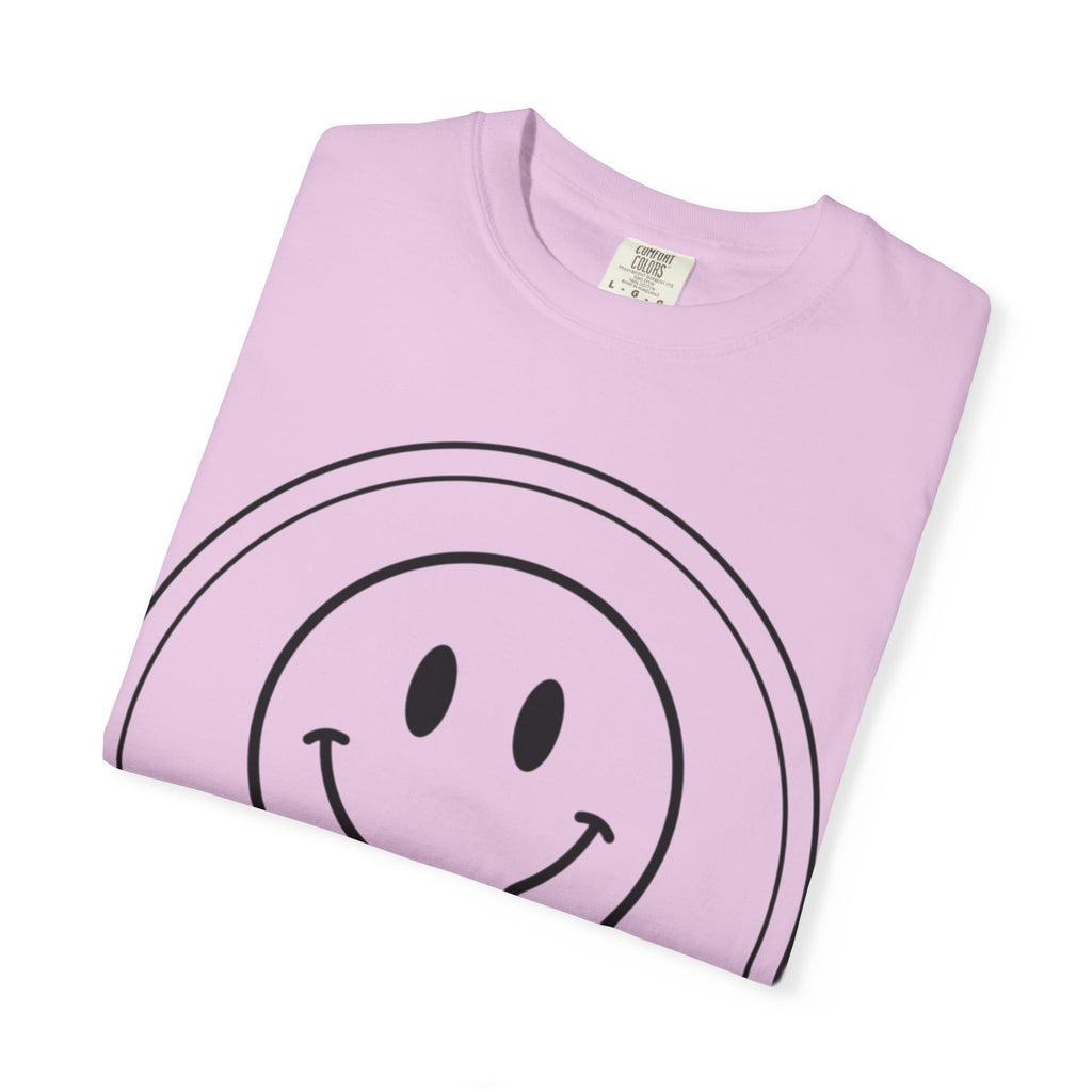 Smiley Melt T-Shirt — Dripping Smiley Graphic Tee