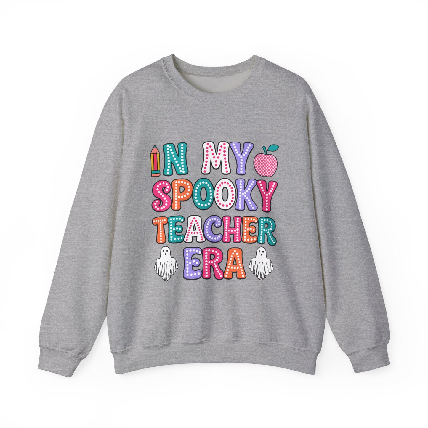 Teacher Sweatshirt — "In My Spooky Teacher Era" Halloween Crewneck