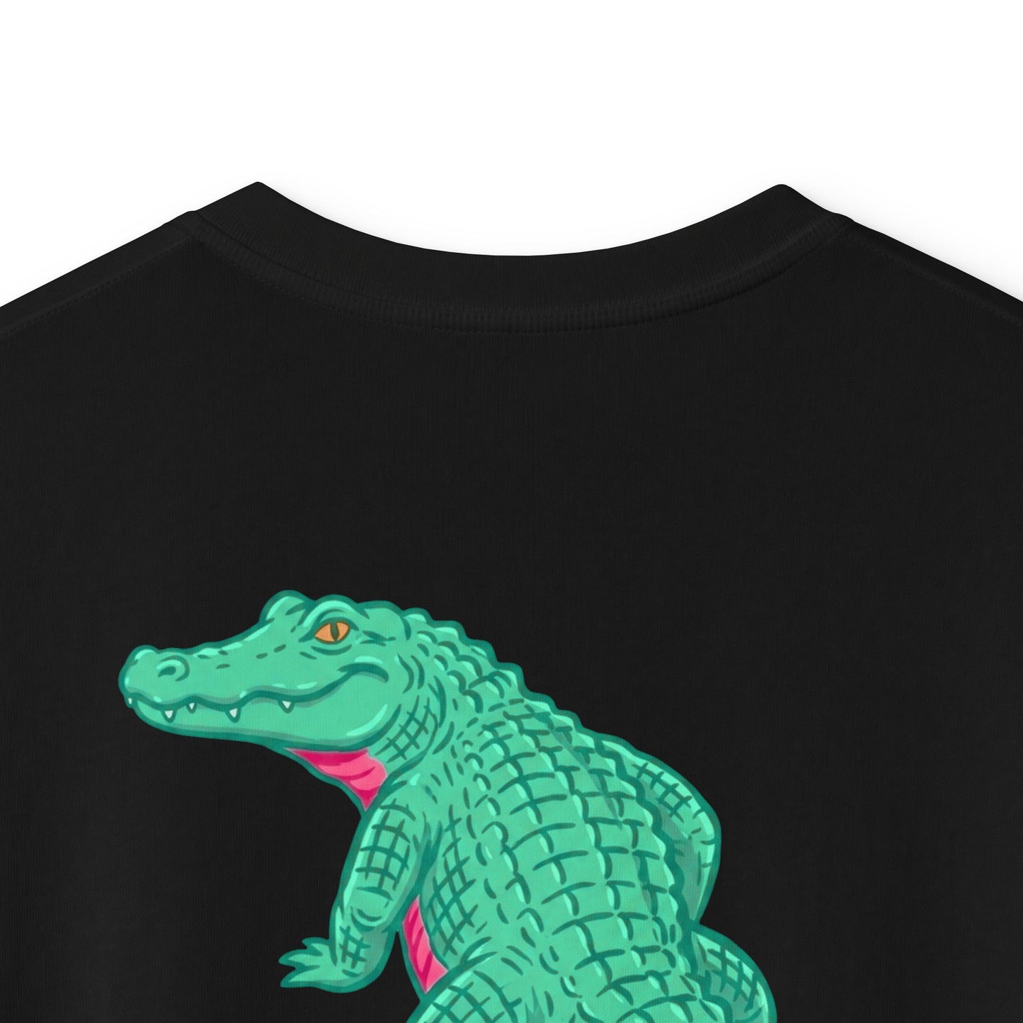 Kids Tee — 'Guess Who's Back' Crocodile Graphic Shirt