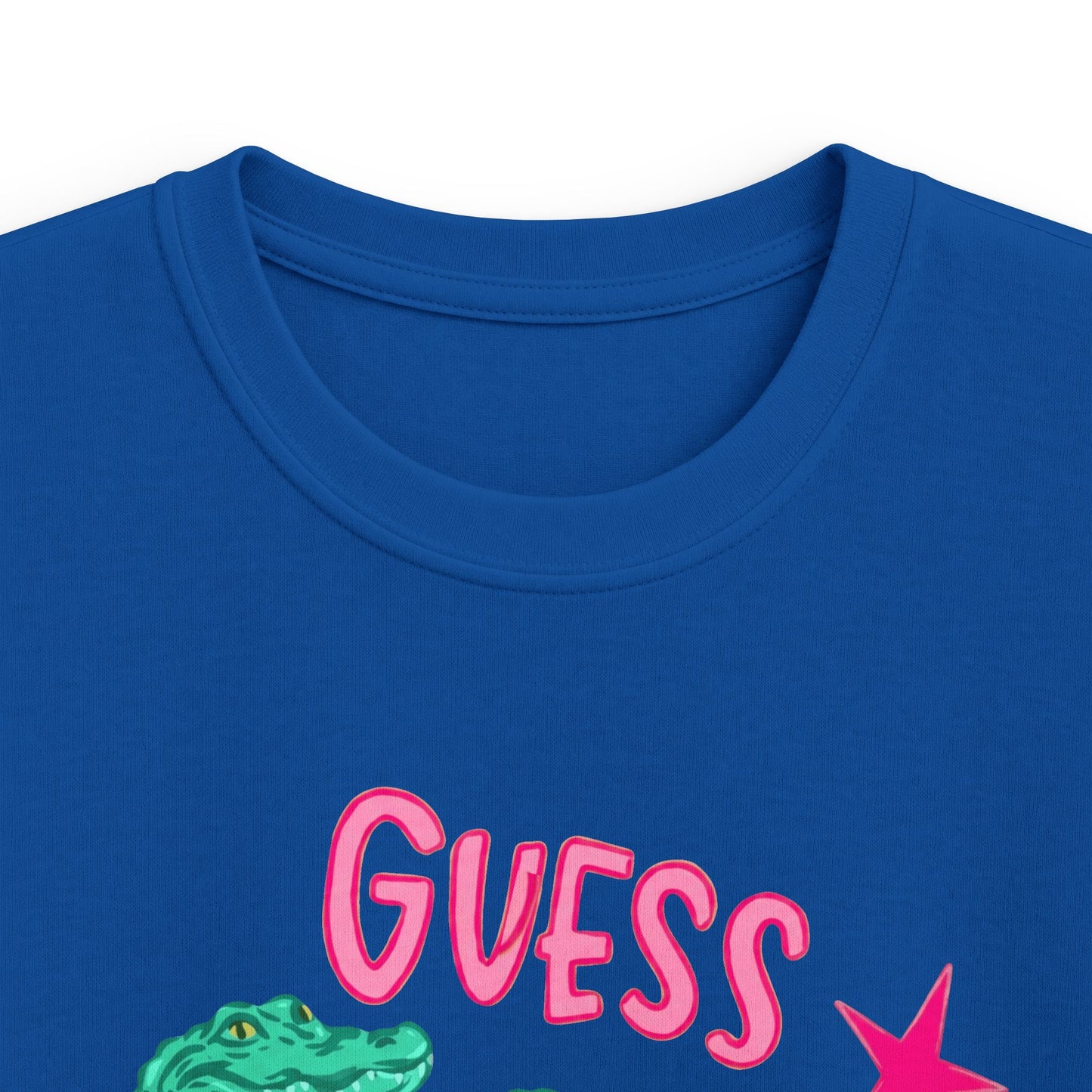 Kids Tee — 'Guess Who's Back' Crocodile Graphic Shirt