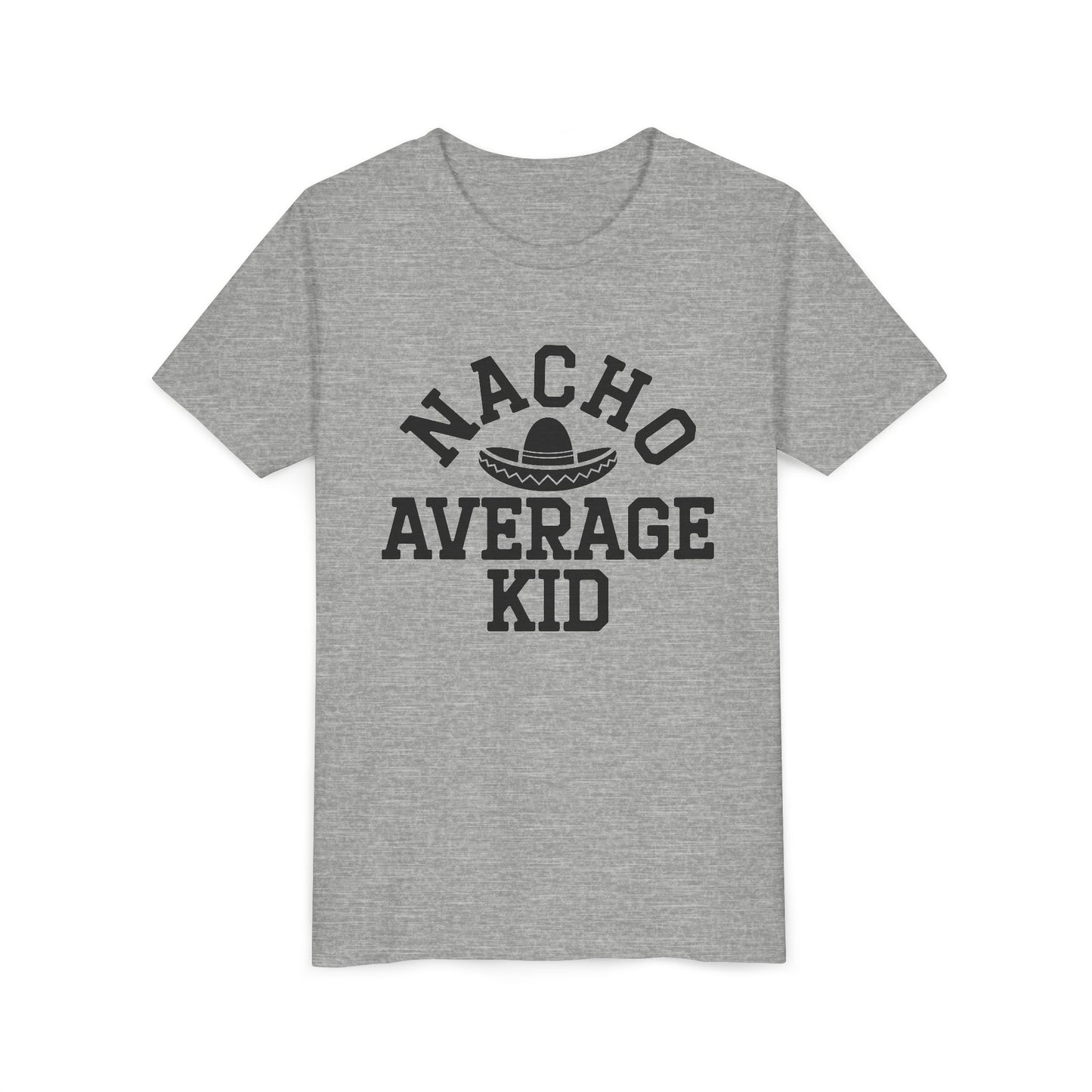 Youth Tee - "Nacho Average Kid" Funny Mexican Fiesta Shirt