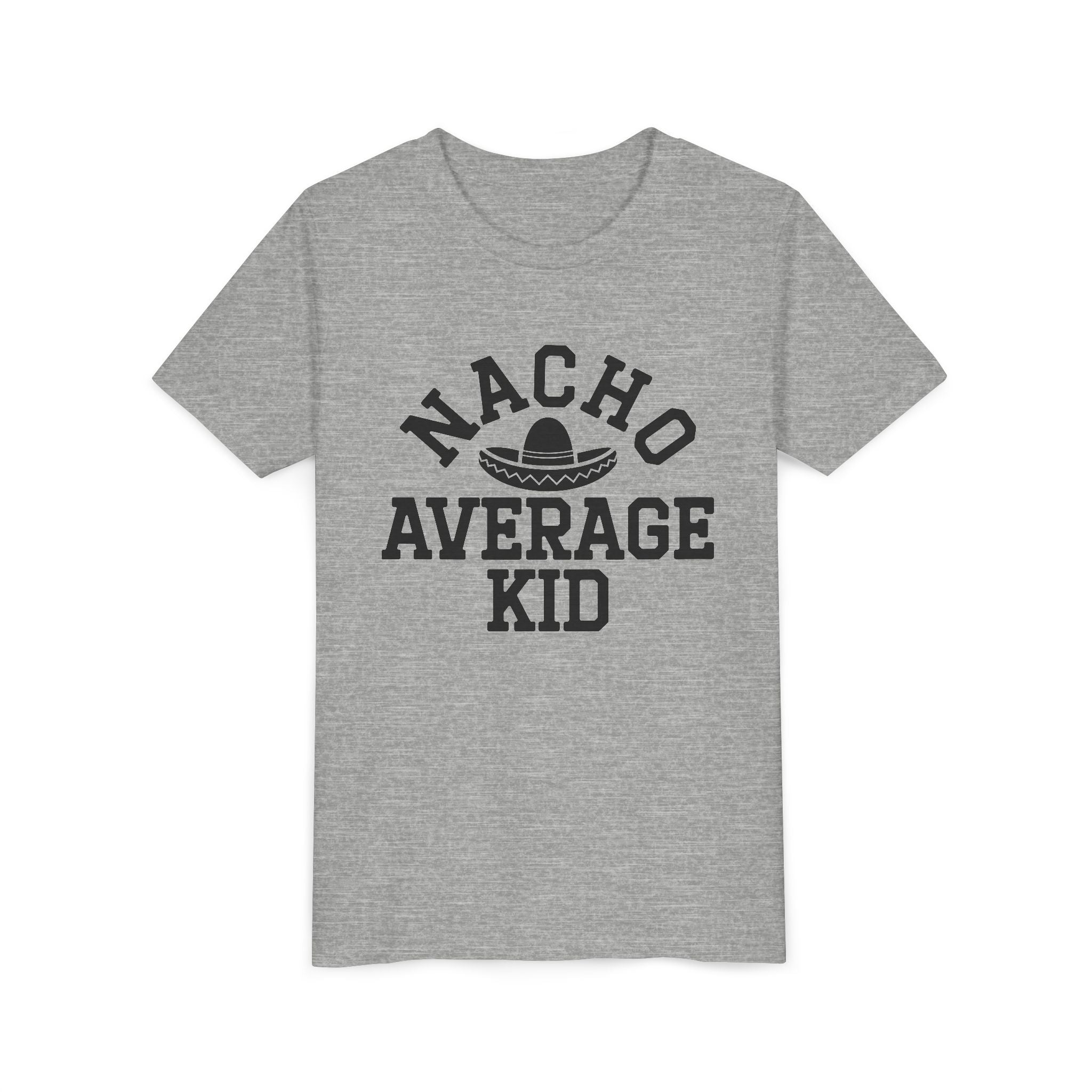 Youth Tee - "Nacho Average Kid" Funny Mexican Fiesta Shirt