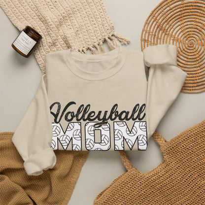 Volleyball Mom Crewneck Sweatshirt