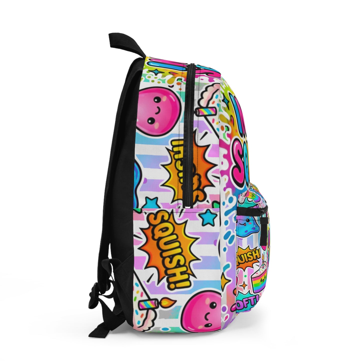 In My Squishy Era Backpack — Colorful Cute Kawaii School Bag
