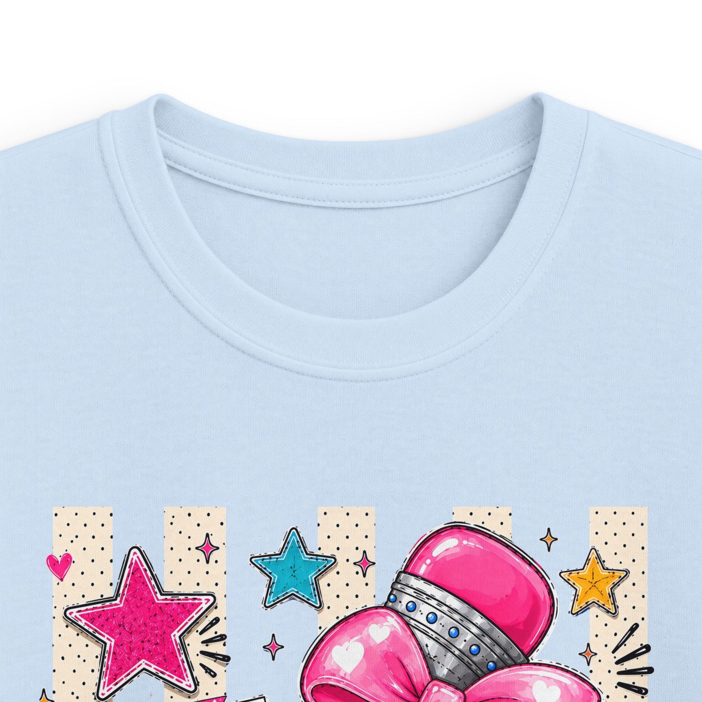 Third Grade Kids Tee — Cute Pink Bow Back-to-School Shirt