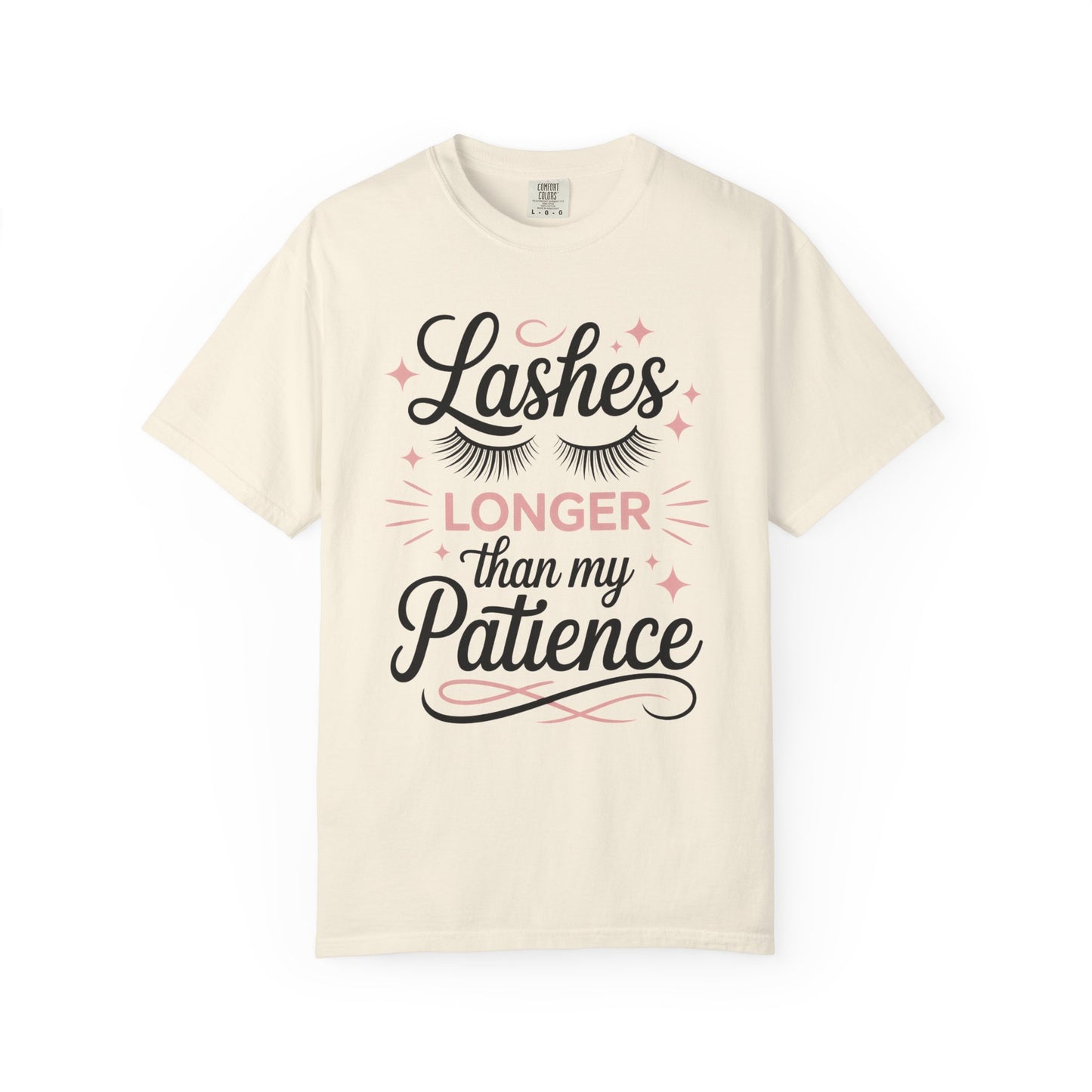 Lashes Longer Than My Patience T-shirt