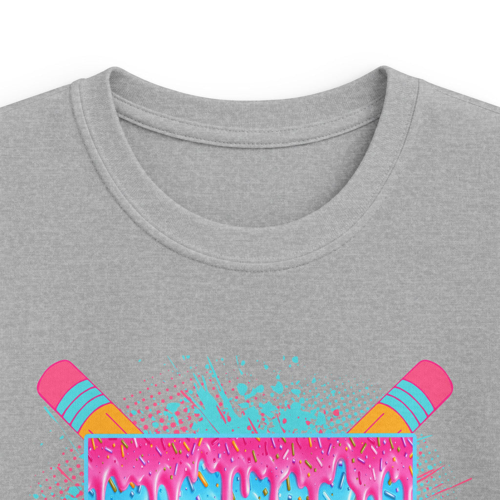 5th Grade Drip Kids T-Shirt — Colorful Pencil Back-to-School Shirt