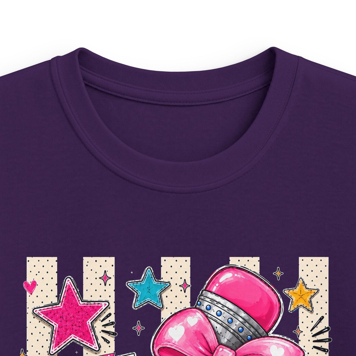 Third Grade Kids Tee — Cute Pink Bow Back-to-School Shirt