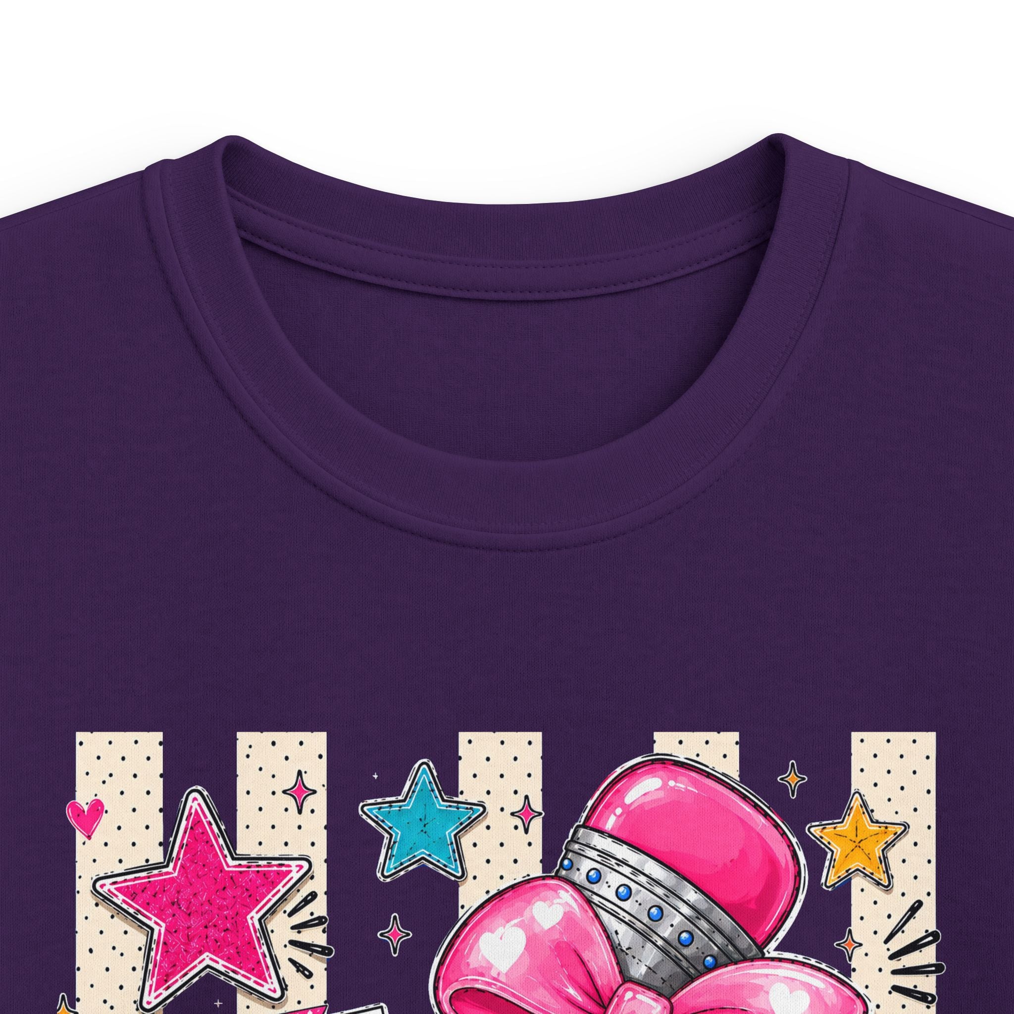 Third Grade Kids Tee — Cute Pink Bow Back-to-School Shirt