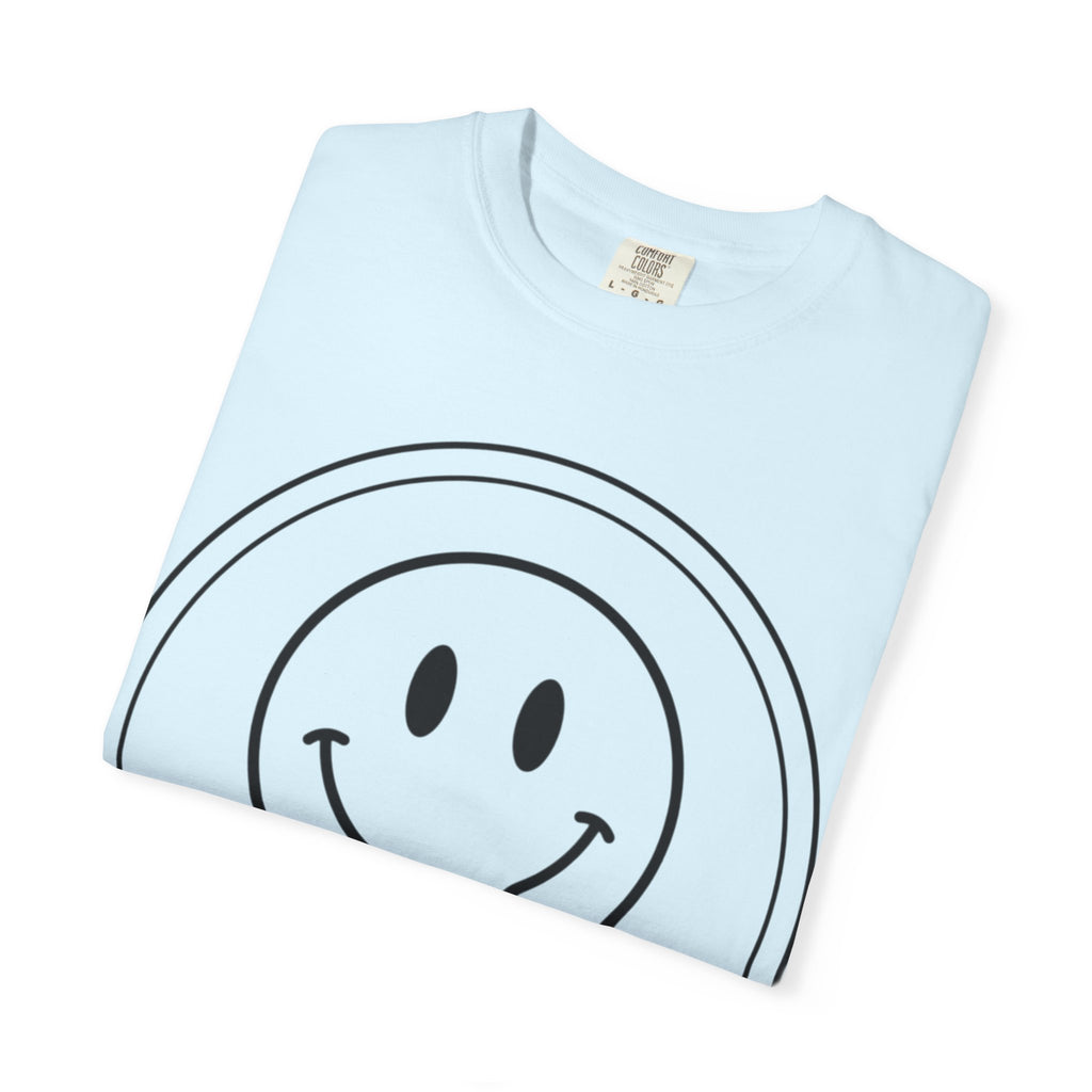 Smiley Melt T-Shirt — Dripping Smiley Graphic Tee