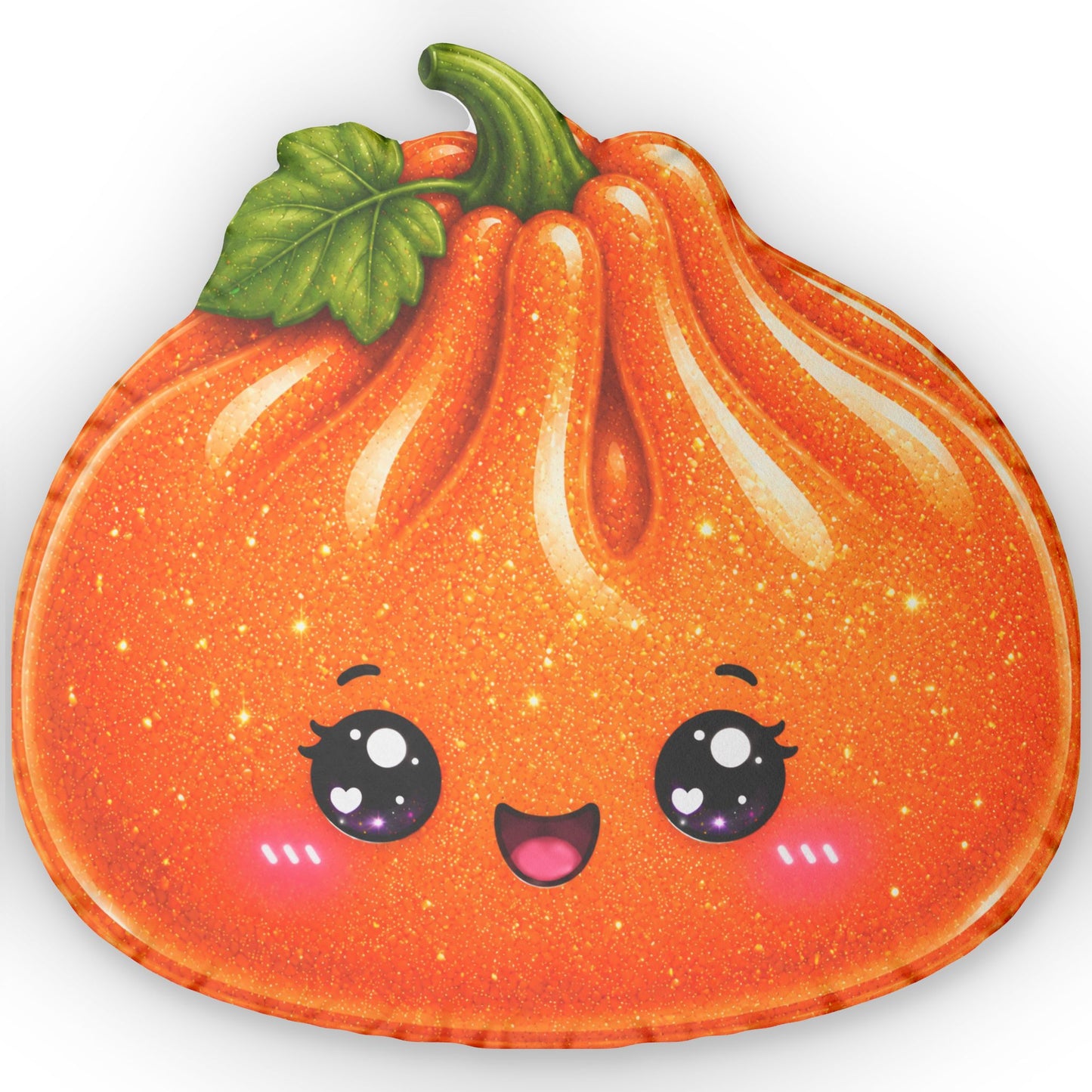 Kawaii Pumpkin Pillow — Cute Halloween Plush Decor