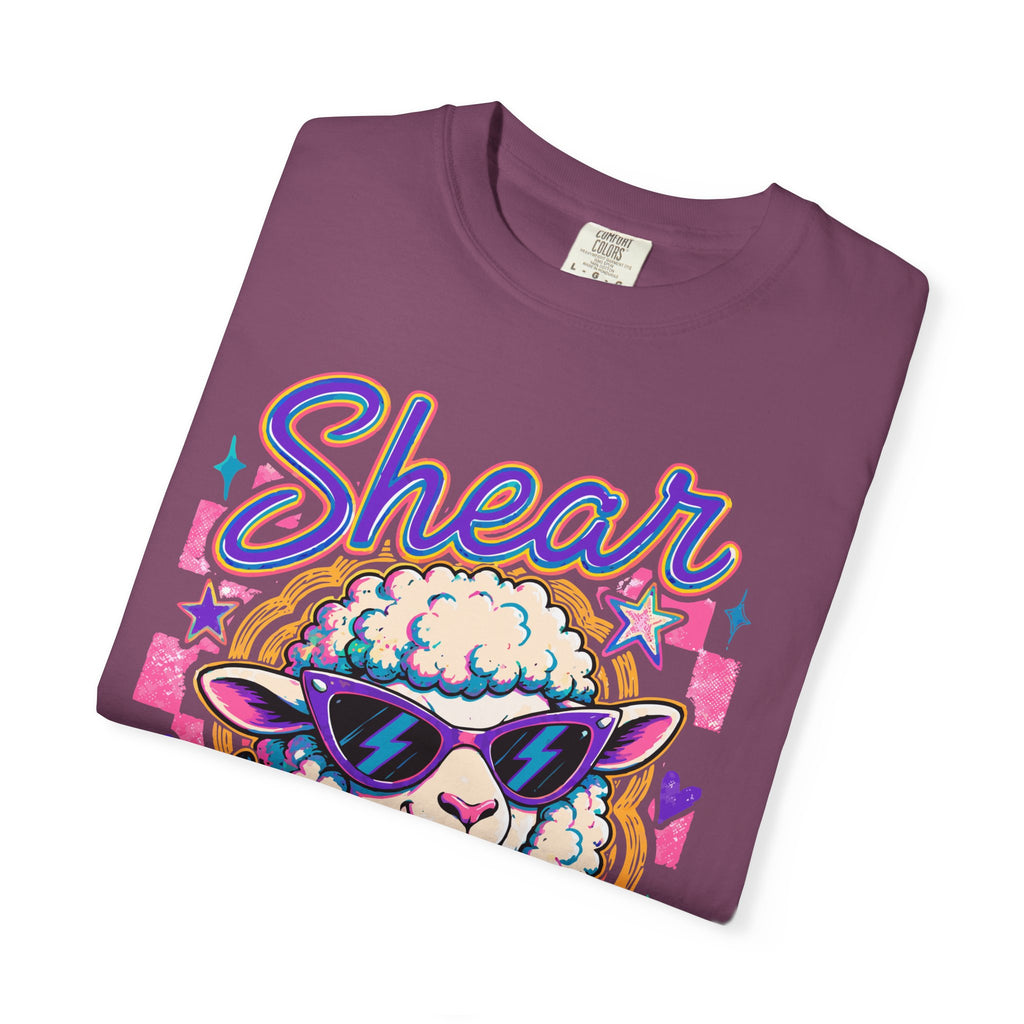 Shear Chaos Sheep Graphic T-Shirt — Cute Sunglasses Lamb Tee