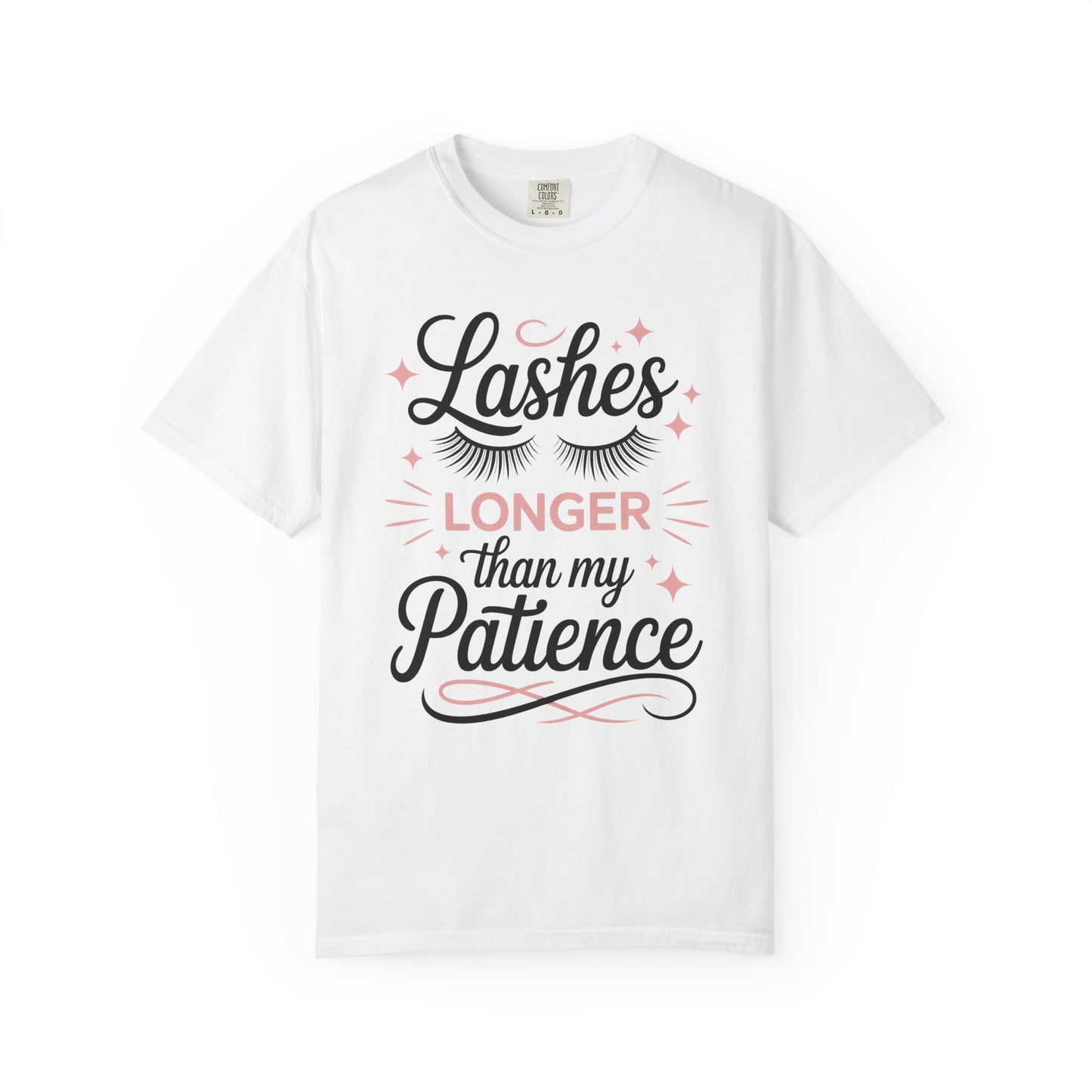 Lashes Longer Than My Patience T-shirt